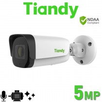 Tiandy TC-C35US I8/A/E/Y/M/2.8-12mm/V4.0 PoE 5MP 2.8-12MM Motorised Starlight 80M IR Microphone Bullet IP Camera