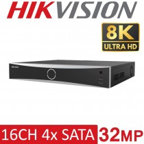 Hikvision iDS-7716NXI-M4/X 16CH 16 channel 16x PoE 4K AcuSense NVR Network Video Recorder