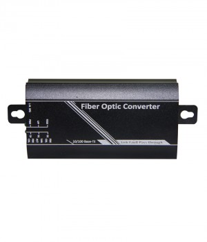 Folksafe FS-MC01E-SE Ethernet CAT 5/6 UTP To Fiber Optic Media Converter Adapter 1 Port