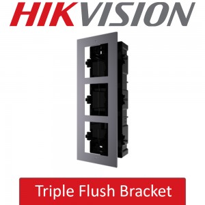Hikvision DS-KD-ACF3/PLASTIC Intercom Outdoor Station 3 Module Bracket