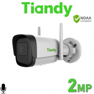 Tiandy TC-C32WN I5/Y/WIFI/4mm/V4.1 2MP Wi-Fi 50M IR Microphone ONVIF Bullet IP Camera (NOT POE)