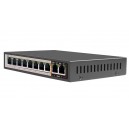 Ertech AI2082G 2-port Gigabit uplink 8-port AI Network PoE switch