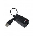 Folksafe FS-6001U USB Over CAT 5/6/7 Extender Transmitter Balun Ethernet Adapter RJ45 Up To 100M