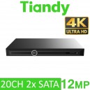 Tiandy 16CH NVR CCTV System 2MP IP PoE Audio Mic Starlight Dome Camera Kit TC-R3220 I/B/P16/K/V3.0 TC-C32KN I3/E/Y/2.8mm/V4.0