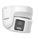 Hikvision DS-2CD2387G2P-LSU/SL(C) 4mm 8MP 4K ColorVu AcuSense Panoramic Strobe Light & Audio Alarm Turret PoE Network Camera