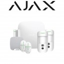 AJAX Hub 2 Wireless Alarm Apartment Kit 2 Motioncams White 23324.51.WH1