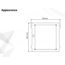 Hikvision DS-KD-BK Modular Intercom Empty Filler Blank Module