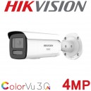 Hikvision DS-2CD2T47G3-LIY 4MP ColorVu 3.0 2.8mm Fixed Bullet CCTV Camera White