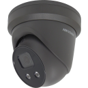 Hikvision DS-2CD2346G2-IU/GREY (C) 4MP 2K AcuSense IP67 30M IR IP PoE Microphone Turret Network CCTV Camera 2.8mm Grey