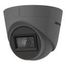 Hikvision DS-2CE78H0T-IT3FS/Grey 2.8mm 5MP HD 40M IR AoC IP67 Analog BNC Audio Mic Built-in Grey CCTV Camera