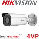 Hikvision DS-2CD2T46G2-2I(C) 4MP 2K AcuSense 50M IR Darkfighter Network Bullet CCTV Camera White Fixed Lens 4mm