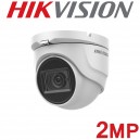 Hikvision DS-2CE76D0T-ITMF 2.8mm 2MP 1080P HD 30M IR Eyeball Turret TVI AHD CVI CVBS Camera