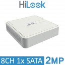 Hikvision HiLook DVR-108G-K1 8CH 8 Channel AoC 1080P BNC Coaxial HDTVI AHD CVI CVBS IP Video & Audio Turbo HD DVR