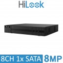 Hikvision HiLook 4CH / 8CH DVR CCTV System 8MP Turret Camera Kit DVR-204U-M1 DVR-208U-M1 THC-T180-M