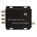 HDCM104T TVI HD 4 Channel Coaxial HD Video Coax Multiplexer