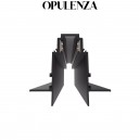 Opulenza 2M Recessed Before Plasterboard Magnetic Track System for Lights S20 OP-MT-RB20-2M-B