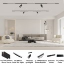 Opulenza Surface Mount Magnetic Track Smart Kit - Bar & Spot Light System