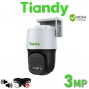 Tiandy TC-H334S I5W/C/WIFI/4mm/V4.1 3MP Dual Light Wi-Fi 50M IR+20M White Light Built-in Mic PT Rotating Camera Non PoE