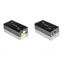 Folksafe FS-EPOC7001R & FS-EPOC7001T (Pair) IP Over Coax Kit Converter Adapter Ethernet UTP VIA Coaxial Cable POE Receiver 500M BNC 1CH