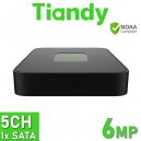 Tiandy 4CH Kit 6MP PoE NVR 2MP Turret Camera
