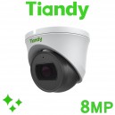 Tiandy TC-C38SS 8MP 4K Starlight 50M IR Turret Camera Network Surveillance Camera