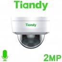 Tiandy 40CH NVR CCTV System 2MP IP PoE Audio Mic Starlight Vandal Dome Camera Kit TC-R3440 I/B/N TC-C32KN I3/E/Y/2.8mm/V4.0