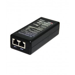 Folksafe FS-48D1250 POE Injector Power Supply Adapter 60W AC100V-240V DC-48V/1.25A 10M/100MBPS