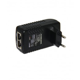 Folksafe FS-48D500 POE Injector Adapter Wall Plug Power Supply 60W DC-48V/1.25A EU Plug