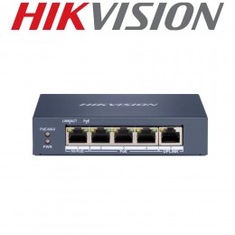 Hikvision DS-3E0505HP-E 4 Port Gigabit Unmanaged PoE Network Switch