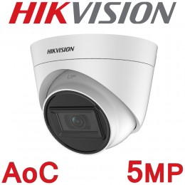 Hikvision DS-2CE78H0T-IT3FS 2.8mm 5MP HD 40M IR Aoc IP67 Analog BNC Audio Mic Built-in CCTV Camera