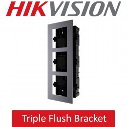 Hikvision DS-KD-ACF3/PLASTIC Intercom Outdoor Station 3 Module Bracket