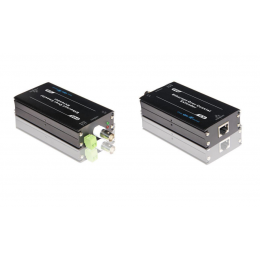 Folksafe FS-EPOC7001R & FS-EPOC7001T (Pair) IP Over Coax Kit Converter Adapter Ethernet UTP VIA Coaxial Cable POE Receiver 500M BNC 1CH