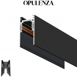 Opulenza 2M Surface Magnetic Track System for Lights S20 OP-MT-S20-2M-B