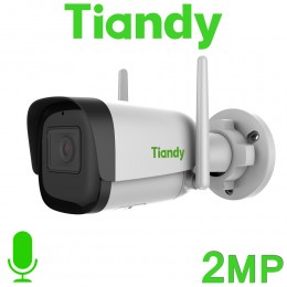 Tiandy TC-C32WN I5/Y/WIFI/4mm/V4.1 2MP Wi-Fi 50M IR Microphone ONVIF Bullet IP Camera (NOT POE)