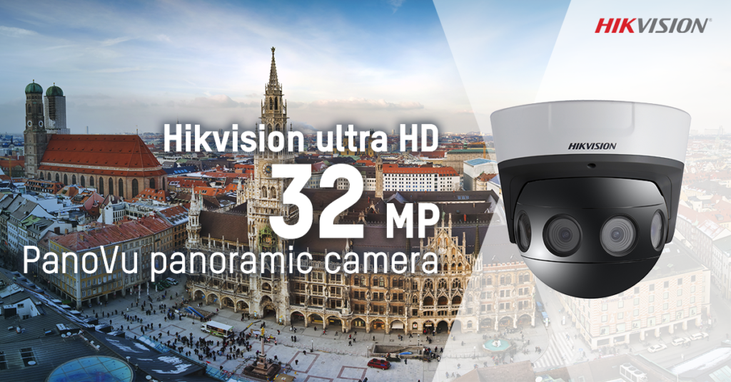 32mp Panovu Banner With Hikvision Logo