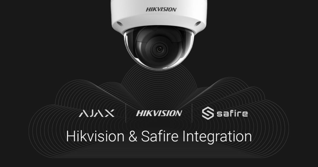 Connecting Hikvision cameras to Ajax in just 5 taps