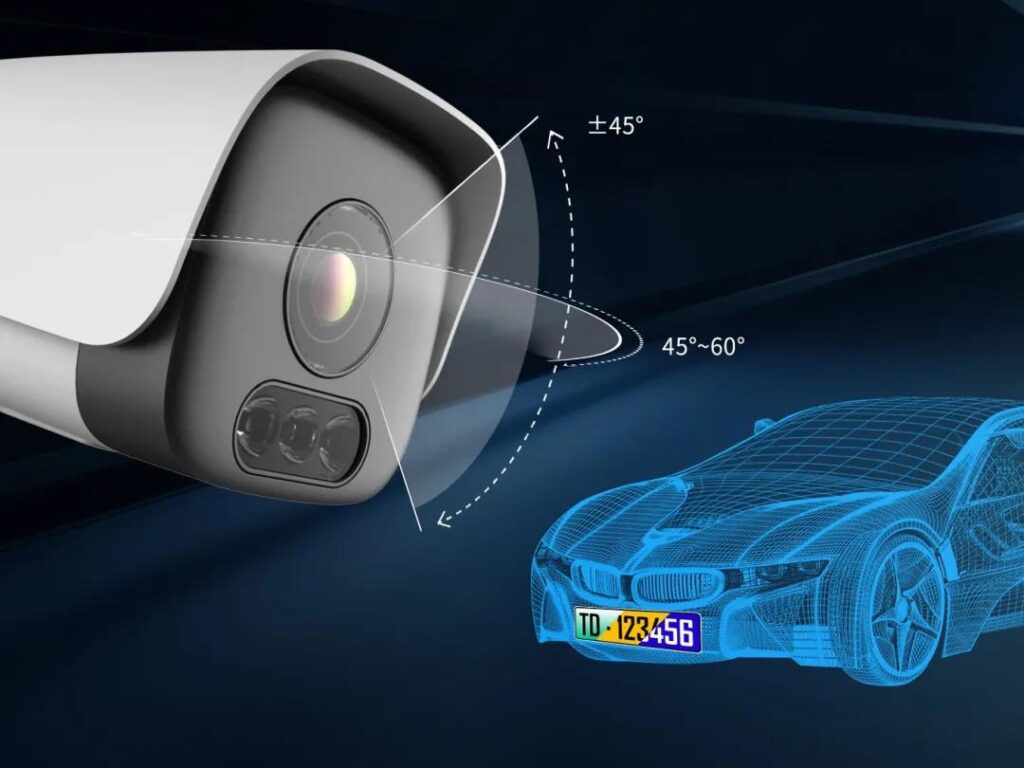 TIANDY King of value for money! 5 million super starlight zoom vehicle capture camera