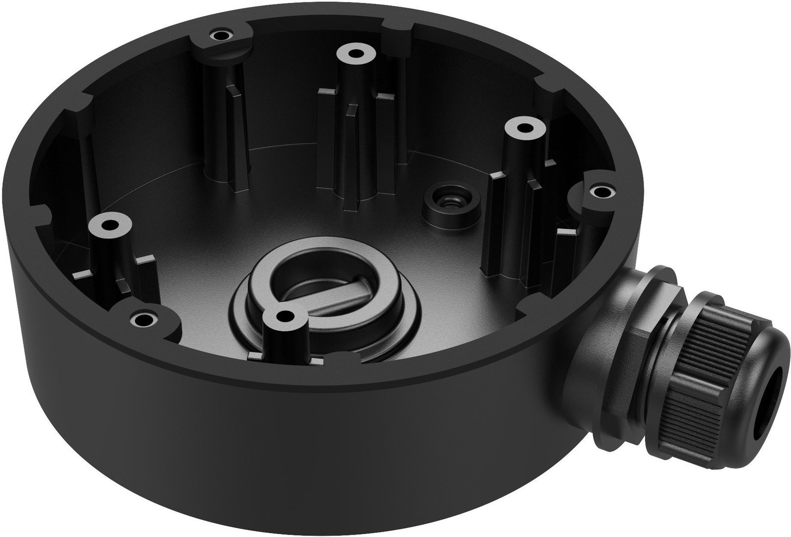  Hikvision DS-1280ZJ-DM46 Black Junction Box for DS-2CD25** Series of Mini Dome Cameras
