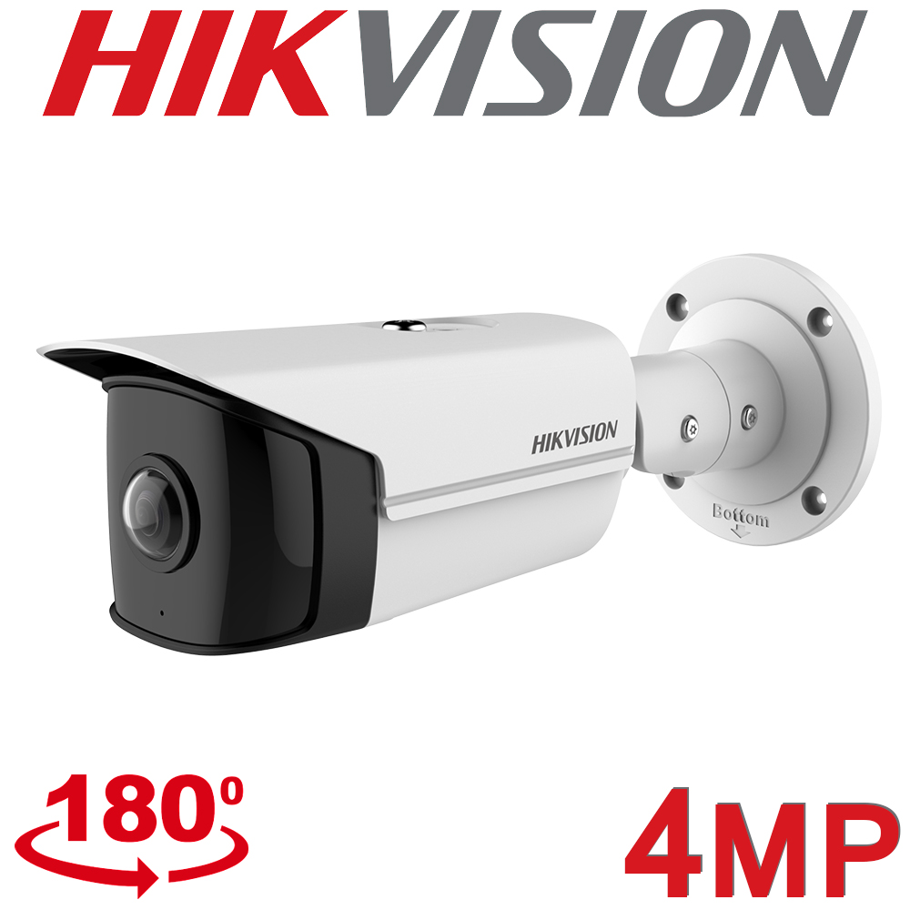 Hikvision DS-2CD2T45G0P-I 1.68mm 4MP Ultra Wide Angle IP67 20M IR Bullet Network Surveillance Camera