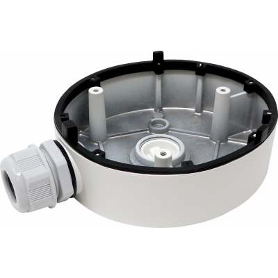  Hikvision DS-1280ZJ-DM46 White Junction Box for DS-2CD25** Series of Mini Dome Cameras