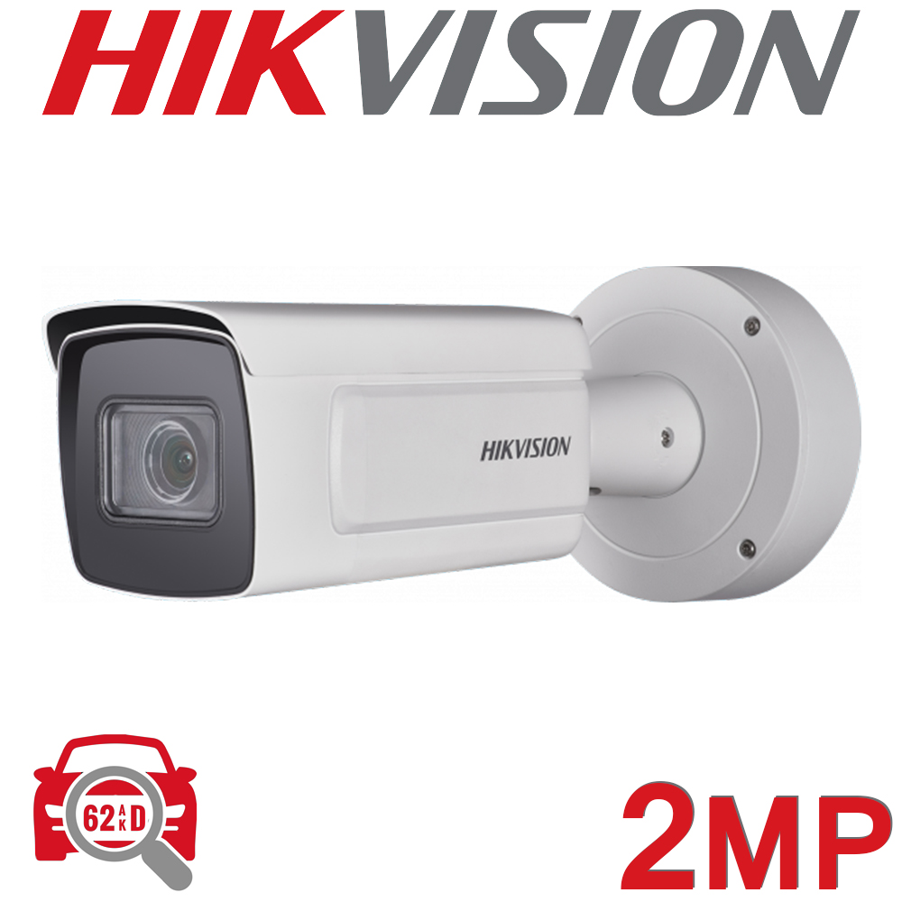 Hikvision IDS-2CD7A26G0/P-IZHSY 8-32mm 2MP DeepinView ANPR Motorized Varifocal Licence Plate Recognition with Wiegand Interface & Audio Bullet Camera