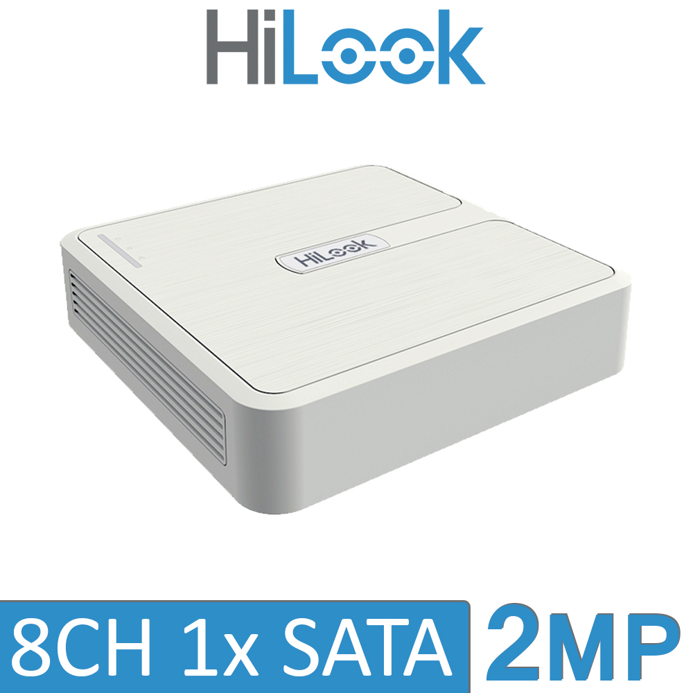 Hikvision HiLook DVR-108G-K1 8CH 8 Channel AoC 1080P BNC Coaxial HDTVI AHD CVI CVBS IP Video & Audio Turbo HD DVR