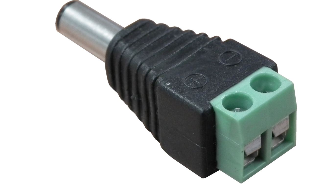Ertech Male DCPLUG 2.1mm DC plug (1 Piece)