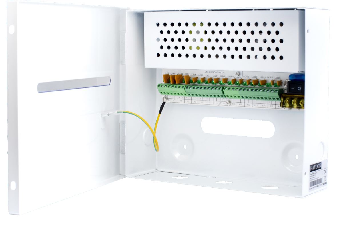 Ertech HAY-PSUMULTI10A 10 Amp 12VDC PSU with upto 16 outputs