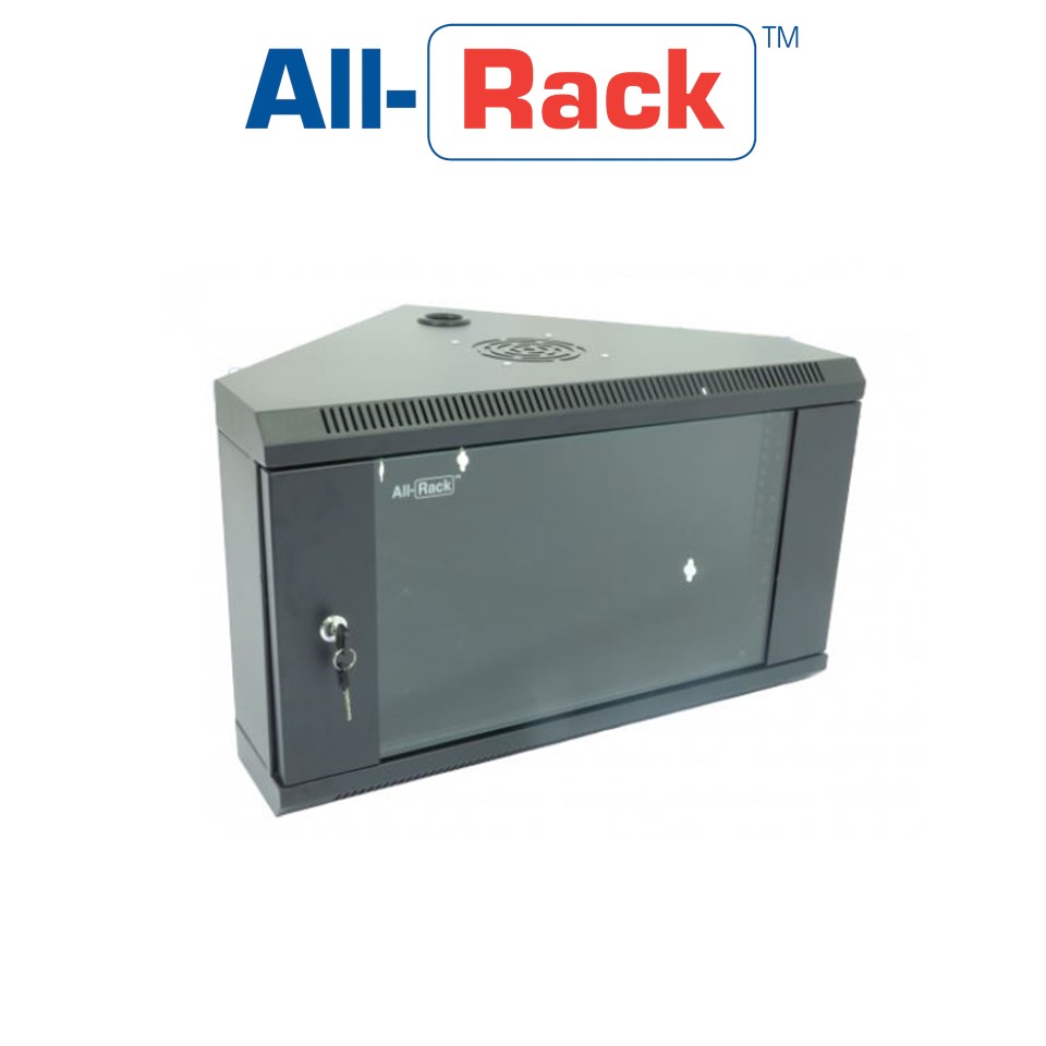 All Rack Wall Mounted Corner CCTV Server Cabinet 6U