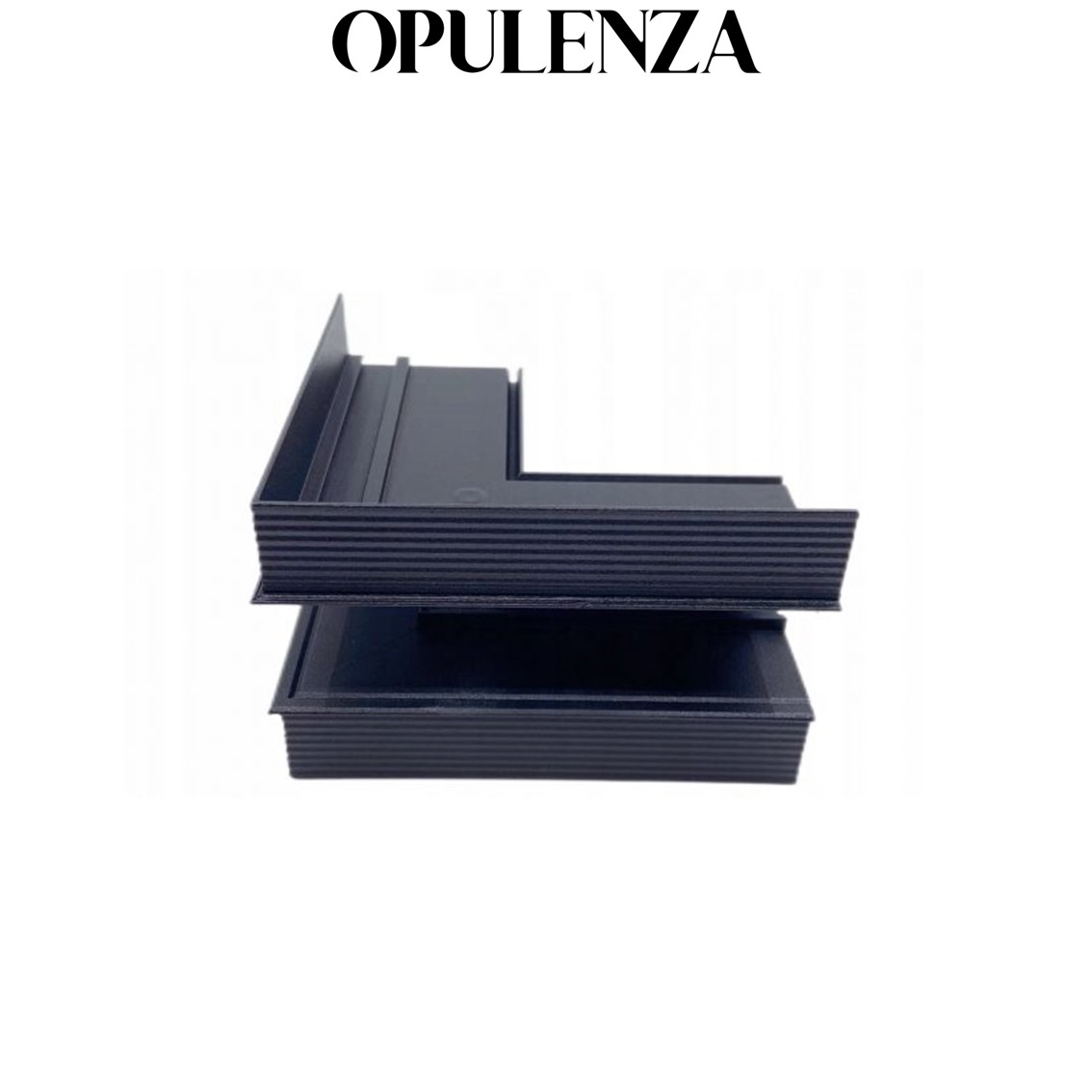 Opulenza Outer L Corner Join Arm for Recessed After Plasterboard Magnetic Track OP-MT-RA-L-JOIN-OUT