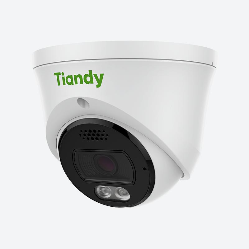 TIANDY TC-C35XQ I3W/E/Y/V4.2 5MP 2 Way-Audio Fixed Color Maker Turret Camera
