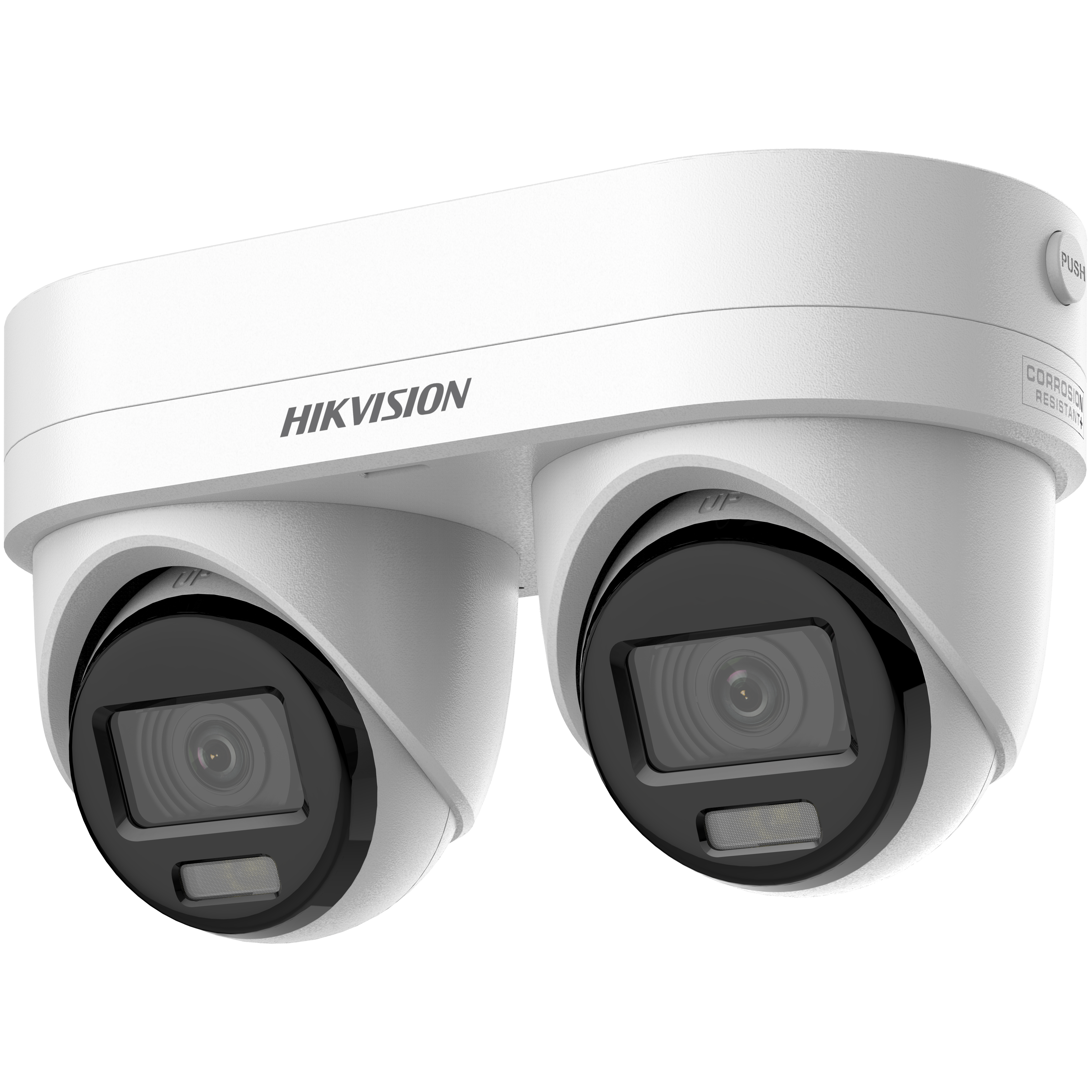 HIKVISION DS-2CD2346G3D-IZ2UY/SL 2.8/4mm 4 MP Dual-lens Fixed point zoom Turret Network Camera