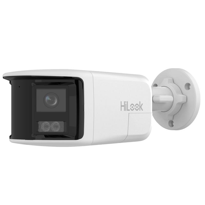 HiLook IPC-B480HAD-LUF/SL(2mm) 8Mp Dual Lens Stitched Wide Angle Smart Hybrid Bullet Network Camera