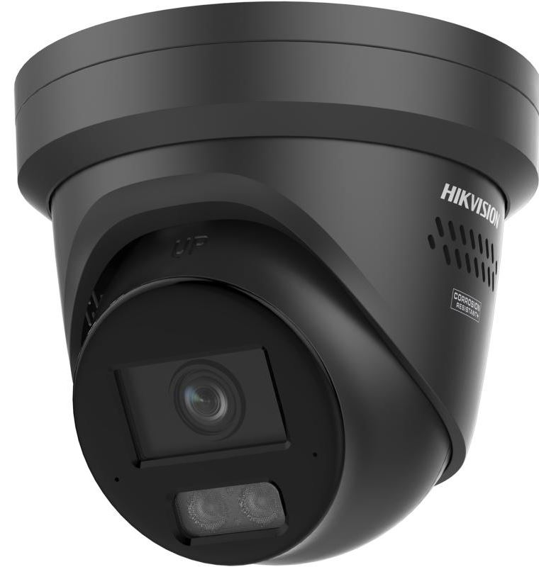 HIKVISION DS-2CD23126G3-IS2UY/SL 2.8mm, BLACK 12MP Acusense Strobe Light and Audible Warning Fixed Turret Network Camera